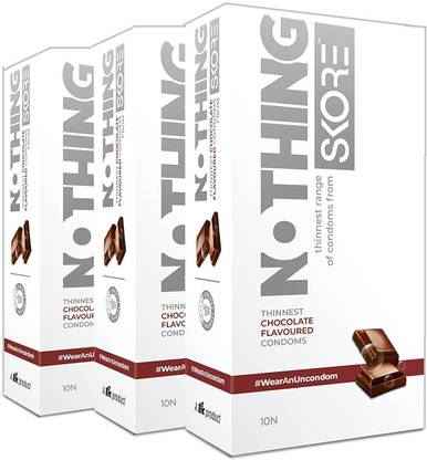 SKORE Nothing Chocolate Condom