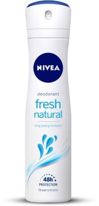 NIVEA Fresh Natural Deodorant Spray  -  For Women