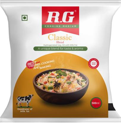 R.G R G Classic Blend Cooking Medium Vanaspati Pouch