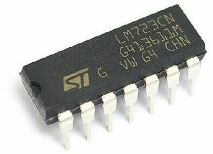 Indian Hobby Center LM723CN LM723 DIP-14 PIN IC Adjustable Voltage Regulator(Pack of 5) Electronic Components Electronic Hobby Kit