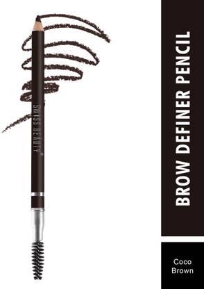SWISS BEAUTY Eyebrow Definer Pencil with Spoolie