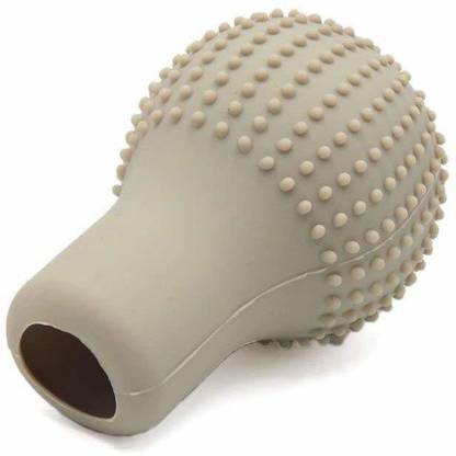IMBIMBLE Nonslip car Gear Shift knob Cover Coller (Beige) Gear Shift Collar