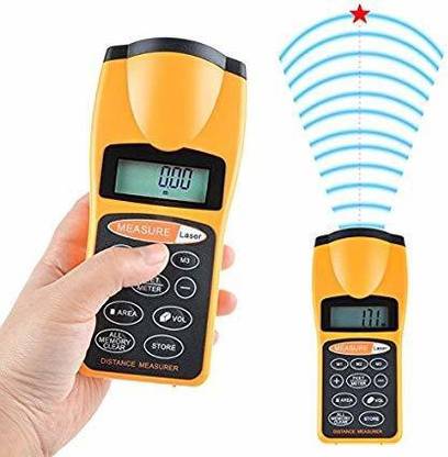 A TO Z TOOLS CP-3007 LCD Ultrasonic Distance Meter Measure Non-magnetic Engineer's Precision Level