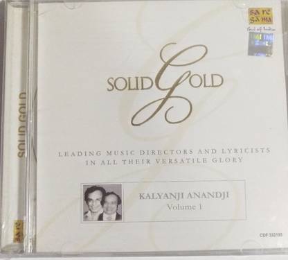 SOLID GOLD KALYANJI ANANDJI Audio CD Standard Edition