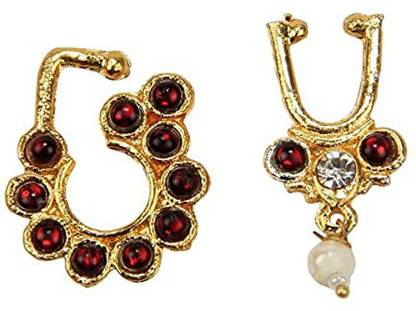 PMW Crystal Metal Nose Ring