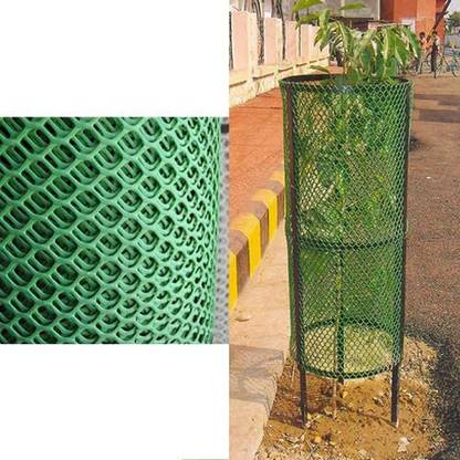 SHARVANI PVC Garden Fencing Net/Mesh 4feet Height/25feet Length UV ...