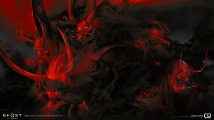 Ghost Of Tsushima Video Games Hd Matte Finish Poster Paper Print