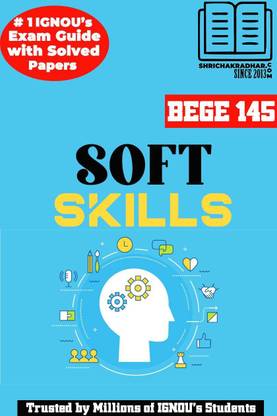 IGNOU BEGE 145 Help Book Soft Skills IGNOU Study Notes For Exam Preparations (Latest Syllabus) With Sample Solved Question Papers IGNOU BAG English (CBCS)