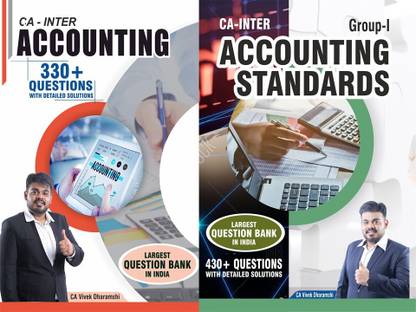 CA Inter Accounting Subject Full Syllabus (Incl. Accounting Standards) I More Than 330+ Accounting And 430+ Accounting Standards Solved Questions I Largest Question Bank In India I Connex Edtech