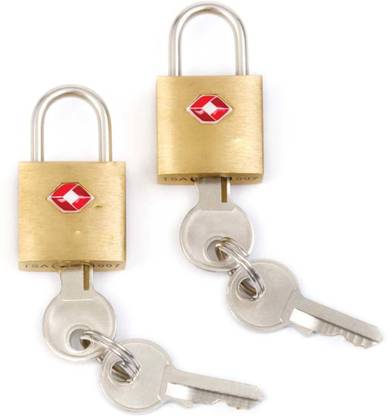 uptodatetools TSA Padlocks Key Travel Sentry 2-Pc Key Locks Safety Lock