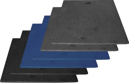 usi SUPERTUF Rubber Tiles Pack of 6 Pcs Multicolor 20 mm mm Exercise & Gym Mat