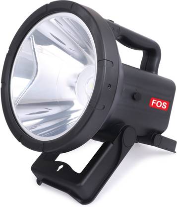 FOS LED Search Light 30W, 4400mAh LI-Polymer Battery (Range 2 Km.) Handheld Torch