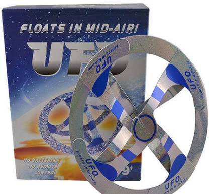 MilesMagic Mystery UFO Floating Gimmick Mid Air Disk Invisible Float Spinning Fidget Toy 1 Magic Tricks