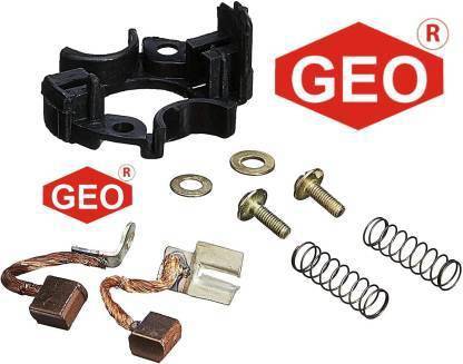 GEO Self Starter Carbon Plate Assembly/Brush holder and Brushes FOR Yamaha FZS Vehicle Starter Motor