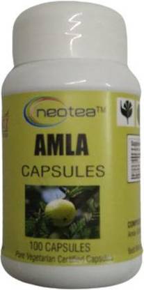 neotea Amla Aonla Nelli Capsules, 500Mg - 100 Veg Capsules