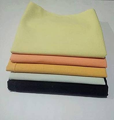 डिज़ाइनर्स डेन Casement fabric-cream-white-peach-black-orange 1m each 34"width