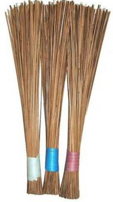 LK COMPANY Broom sticks kharata jhadu Bamboo Wet and Dry Broom