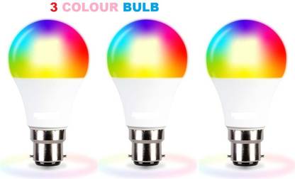 FOXSUN 10 W Basic Round B22 LED Bulb