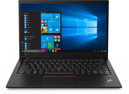 Lenovo Intel Core i7 10th Gen 10510U - (16 GB/512 GB SSD/Windows 10 Pro) ThinkPad X1 Carbon Thin and Light Laptop