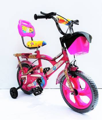 TOYSHOPPEE 2-5 YEARS KIDS BICYCLE 90% ASSEMBLED CYCLE SCAN QR FOR ASSEMBLING 14 T (inch) BMX Cycle