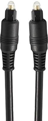 dhruvga Fiber Optical Cable 3 m Toslink Digital Optical SPDIF Audio Cable 3M (DHV-CBL-0033)