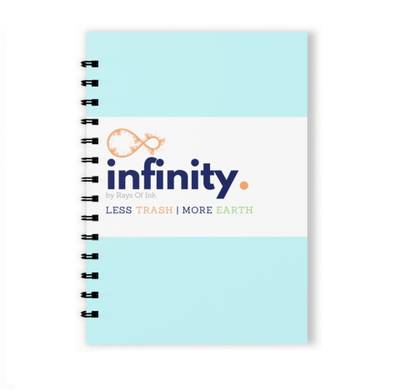 Rays Of Ink Reusable Notebook A5 Notebook Unruled 40 Pages