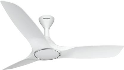 HAVELLS stealth air BLDC pearl white with 2 Year Warranty Silent Operation 1200 mm Ceiling Fan
