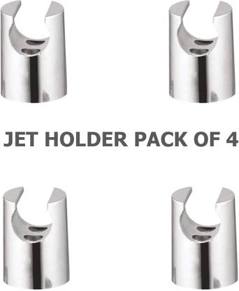 VicTac ABS Universal Faucet Wall Hook Stand Holder Chrome Plated For Jet Spray packof 4 Health  Faucet