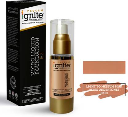PROCAM IGNITE Micro Liquid Foundation HD - PKB2 Foundation