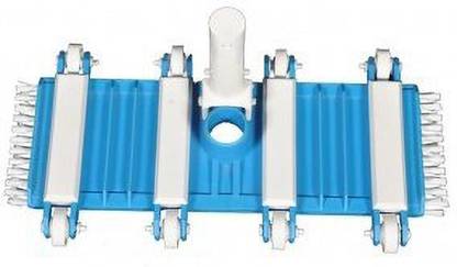Blue Wave 14 Inch Flexible Vacuum Head With Bottom Brush Plastic Wet and Dry Brush