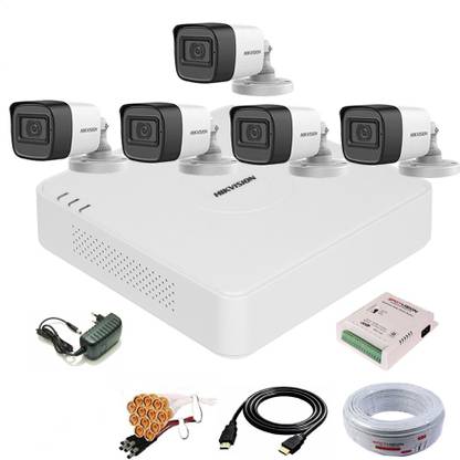 HIKVISION 1080P TURBO HD AUDIO CAMERA,DS-2CE16dOT-ITPFS,COMBO-AU-333 Security Camera