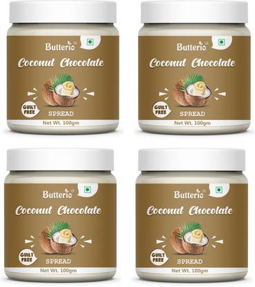 Butterio coconut spread 100gms pack of 4pcs