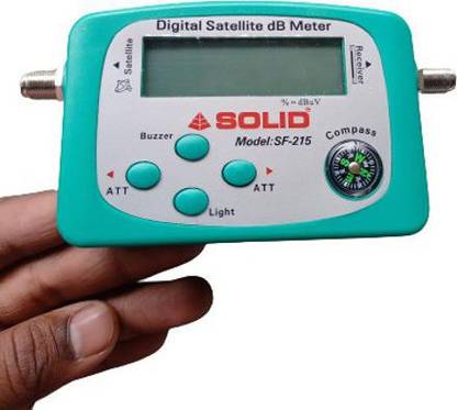 Solid SF-215 Digital Satellite dB Meter Best Quality Non-magnetic Engineer's Precision Level