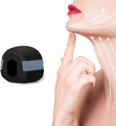 Nyamah sales Jawline Exerciser Chew Face Toner Jaw Exerciser Women Jaw Exerciser Men Double Chin Reducer Jaw Trainer Jawline Shaper Toner for Face Jaw Exerciser for Men and Women Face Slimmer Jowline Shaper Double Chin Reducer Jaw Trainer Workout Multicolor Pack of 1 Massager