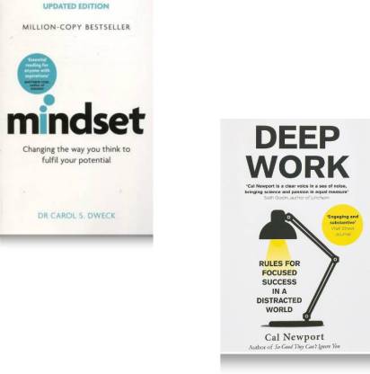 Mindset , Deep Work (Set Of Two): Buy Mindset , Deep Work (Set Of Two ...