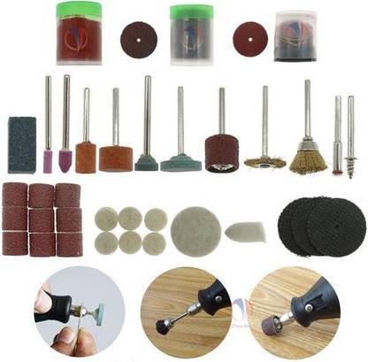 Mass Pro 105PC Rotary Drill Bit Die Grinder/Mini Drill Stone Polish Buffing Grinding 1Set Rotary Tool