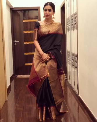 Self Design Banarasi Jacquard Saree