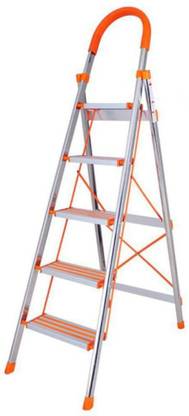 FSL Stainless steel ladder 5 steps premium quality Steel Ladder