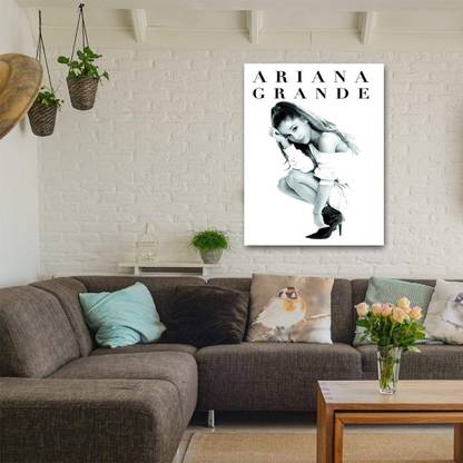 Ordershock 45.72 cm New Best Poster Ariana Grande Poster For Living Room Home Decor Self Adhesive Sticker