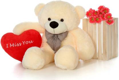 AVIDIP Soft Teddy bear 2 Feet Cream Color  - 62 cm