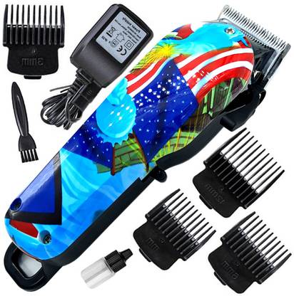 DMG 2in1 AC-DC Waterproof Rechargeable Hair Clipper Beard Moustache Trimmer 138 Fully Waterproof Trimmer 120 min  Runtime 4 Length Settings