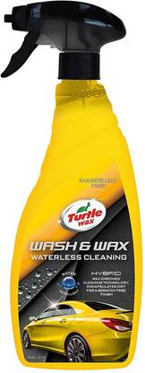 Turtle Wax Hybrid Waterless Wash & Wax, 750 ML Car Washing Liquid