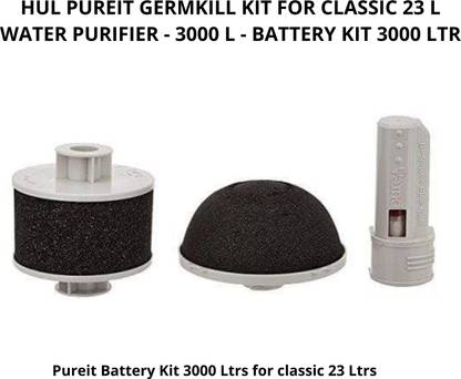 FeelUs HUL Pureit Germkill kit for Classic 23 L Water Purifier - 3000 L (pack of 1) Media Filter Cartridge