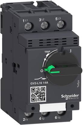 Schneider Electric GV2L16 TeSys MAGNETIC CIRCUIT BREAKER 3 Pole Wire Connector