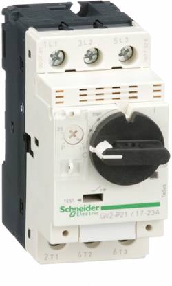 Schneider Electric GV2P21 TeSys MOTOR CIRCUIT BREAKER 3 Pole Wire Connector