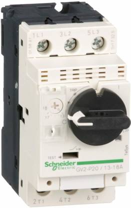 Schneider Electric GV2P20 TeSys MOTOR CIRCUIT BREAKER 3 Pole Wire Connector