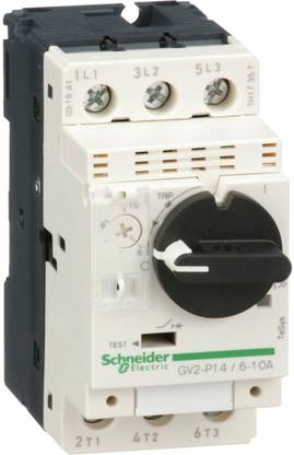 Schneider Electric GV2P14 TeSys MOTOR CIRCUIT BREAKER 3 Pole Wire Connector