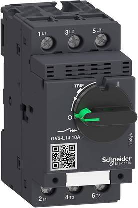Schneider Electric GV2L14 TeSys MAGNETIC CIRCUIT BREAKER 3 Pole Wire Connector