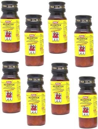 PhL HEIGHTEX Tablet with Calcium for children Height growing (pack of 8)