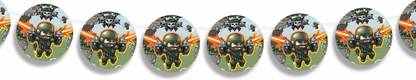Seyal Mini Militia Doodle Army Mobile Game Garland Decoration Banner